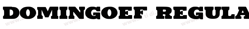 DomingoEF Regular字体转换